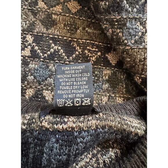 Vintage Marc Edwards 80s Grandpacore Sweater Geometric Grunge Crewneck - Picture 3 of 7